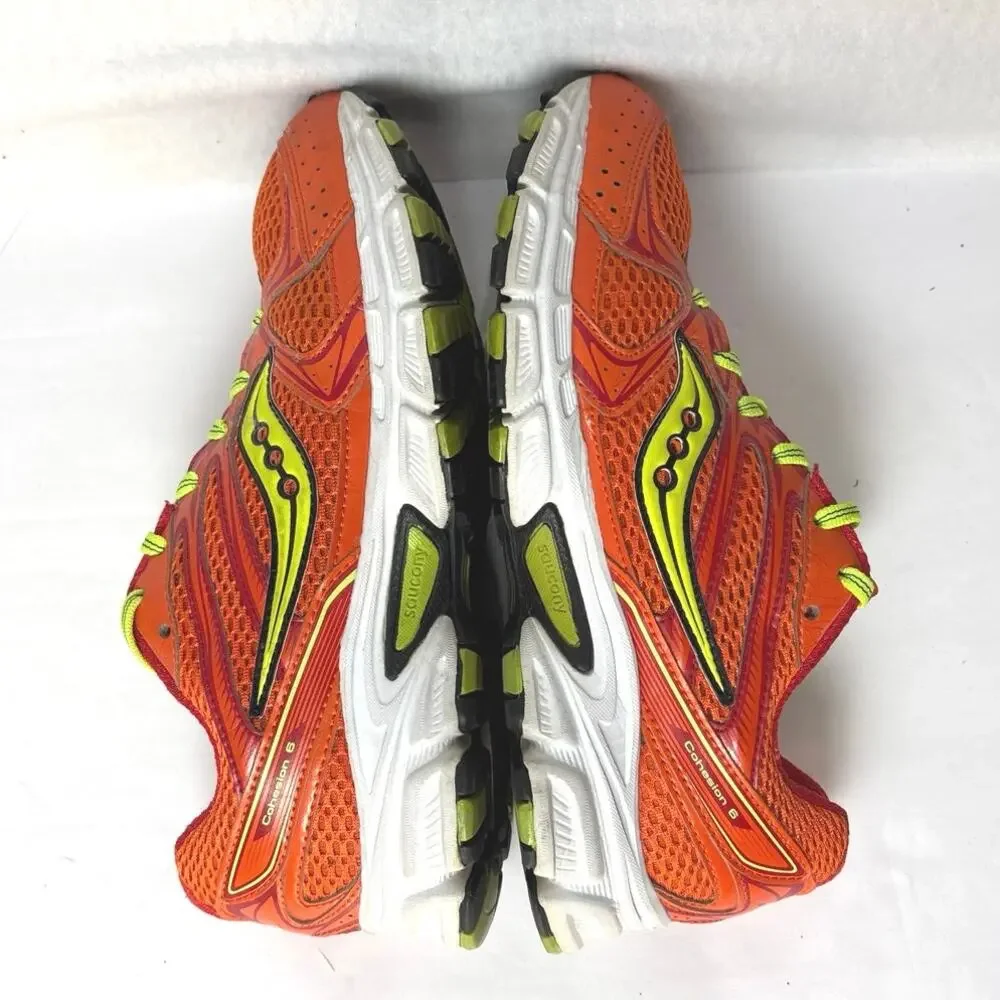 Saucony Cohesion 6 Womens 7.5 Running Shoes Neutral Cushioning XT600 Outsole EUC